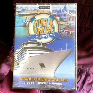 World Cruise Journeys QUESTAR Cruise Ship Destinations DVD Scenic 3 DVD Set NEW